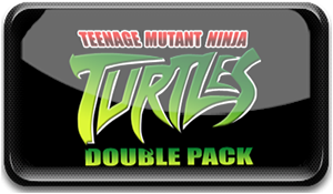 Teenage Mutant Ninja Turtles title screen for Playstation 2